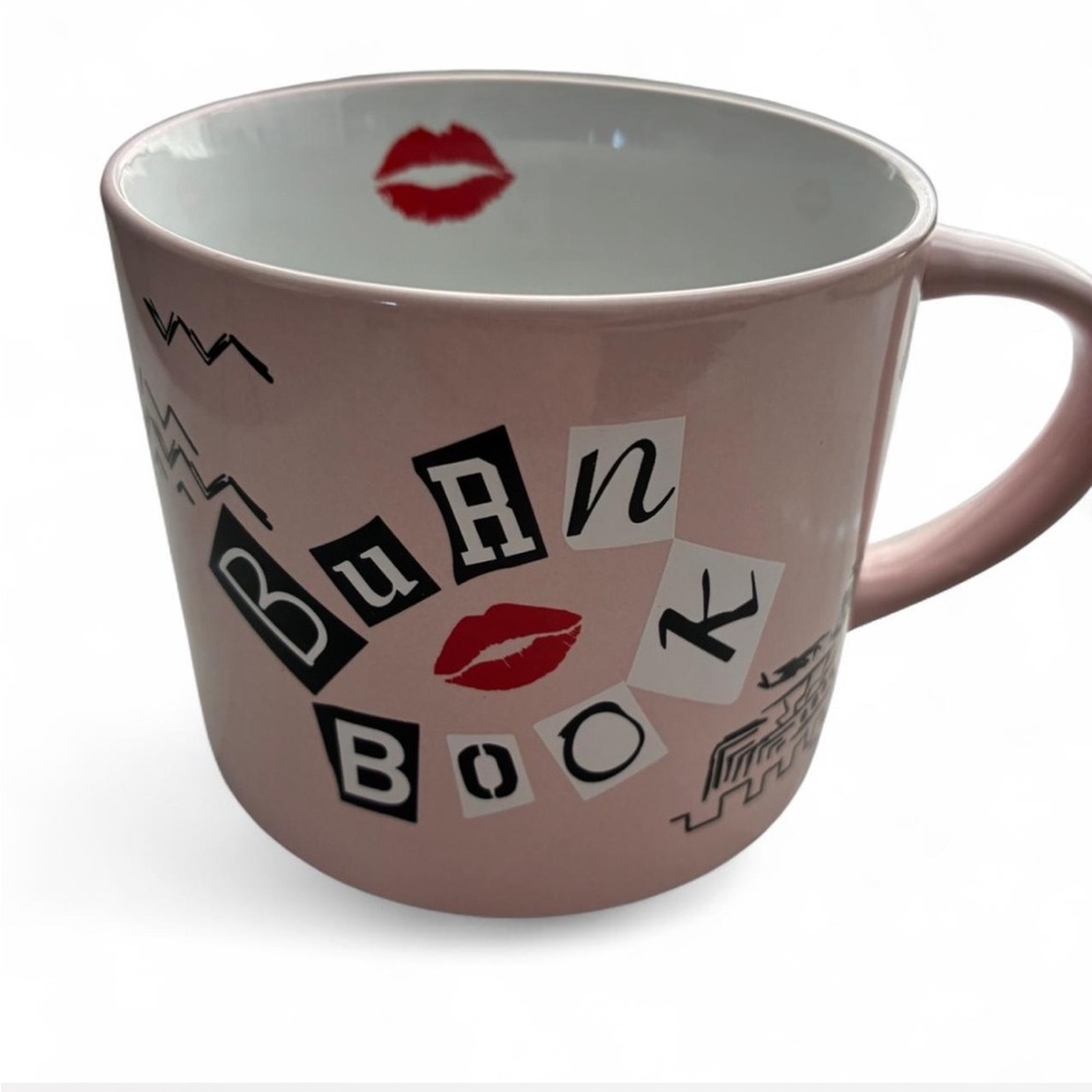 Zak! Mean Girls Pink Burn Book 15oz Mug